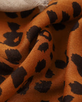 Estelle Leopard in Bronze Autumn/Winter Scarf